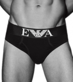Emporio Armani Stretch Cotton Hip Brief